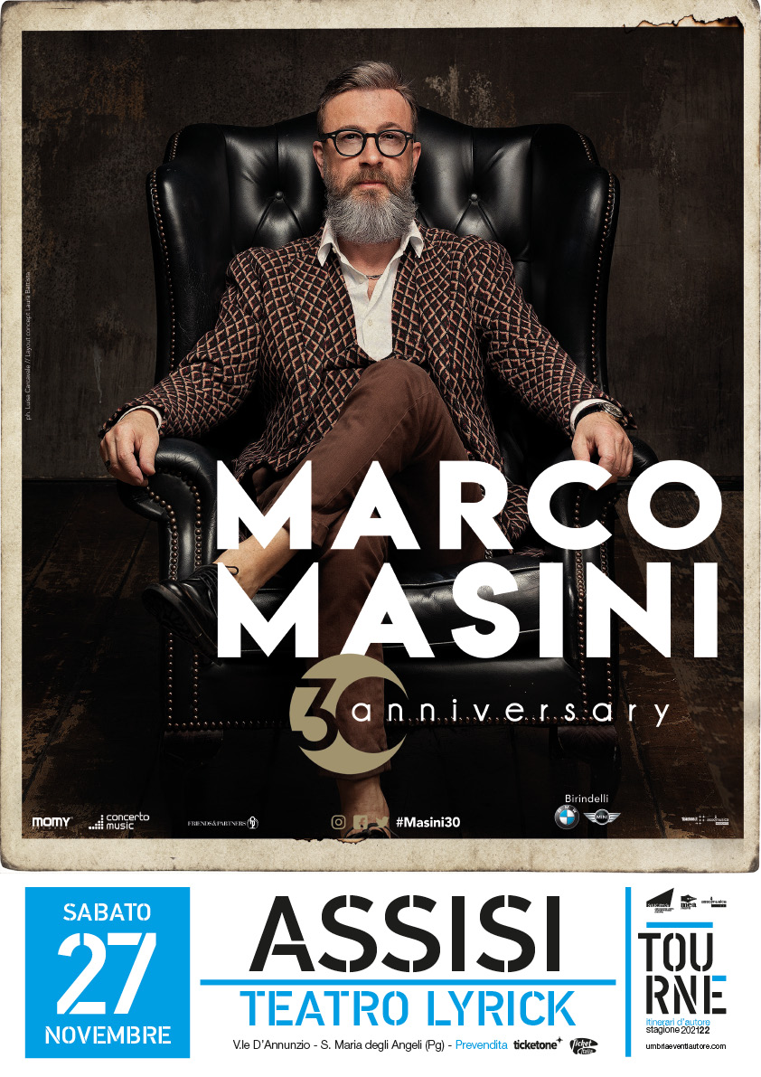 Locandina Marco Masini